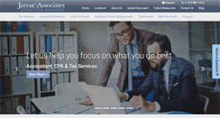 Desktop Screenshot of jarrarcpa.com